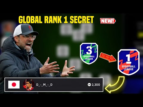 Global Rank 1 Secret Really Help to Reach Division 1? eFootball 2026 Mobile 