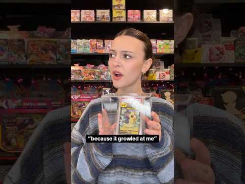 Morpeko tried to bite me over a piece of candy #pokemon #pokemoncards #morpeko #meme