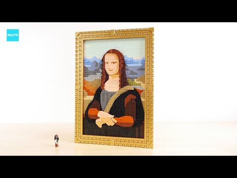 レゴ アート モナ・リザ  31213 ／ LEGO Art Mona Lisa Speed build & Review