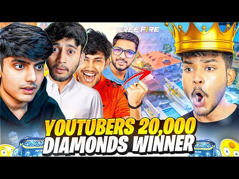 YOUTUBER'S 20,000 DIAMONDS CUSTOM GIVEAWAY WINNER 🥇🏆 Ft. @Badge99ff - Garena Free Fire