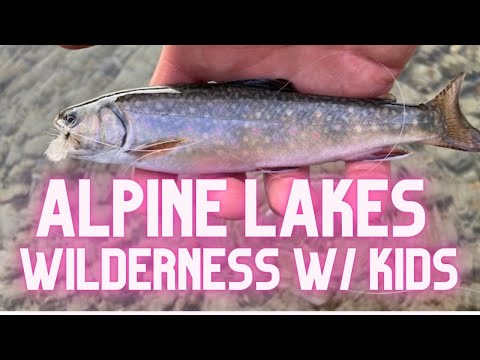 Backpacking & Fly Fishing Washington's Alpine Lakes Wilderness With Kids