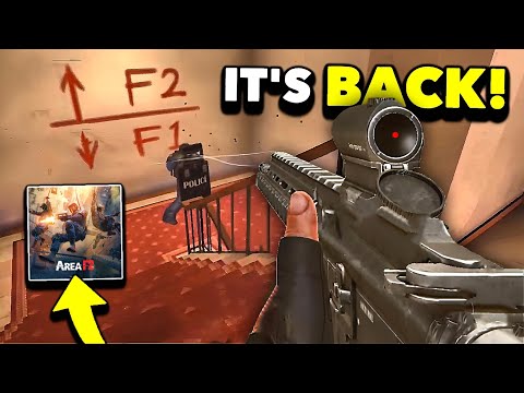 AREA F2 IS BACK... (MOBILE FPS GAME LIKE RAINBOW SIX SIEGE)