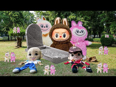 MENCARI BONEKA LABUBU!! KOSTUM BADUT BIBOIBOY DAN UPIN IPIN HILANG