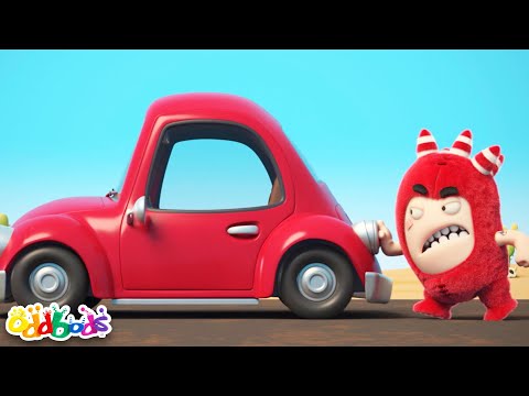 Car Breakdown | 1 Hour Oddbods Full Episodes  | Funny Cartoons for Kids