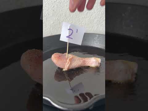 Chicken Drumstick Test Video #cooking #experiements #food #castironcooking