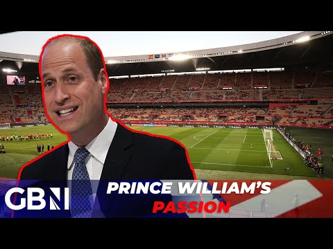 Prince William rallies up England for the Euros as his football PASSION comes to light