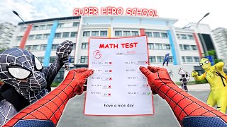 I am STRONGEST SUPERHERO in Spider-Man School !!!!! ( POV Special Episode )