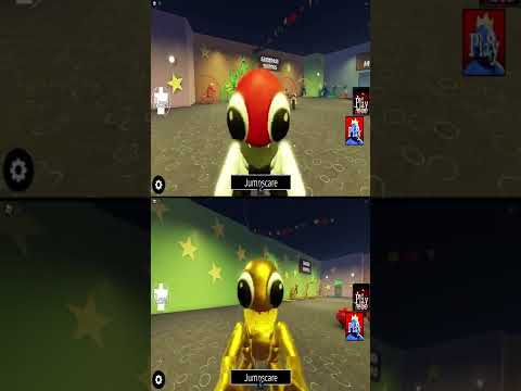 ROBLOX RAINBOW FRIENDS Red V S Gold Red  JUMPSCARE #shorts