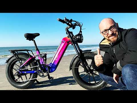 le Meilleur test de FAT BIKE électrique ! Velo CMACEWHEEL V20 750W 20 avec code promo