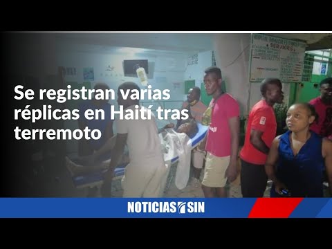 Varias réplicas en Haití tras terremoto de 7,2 grados