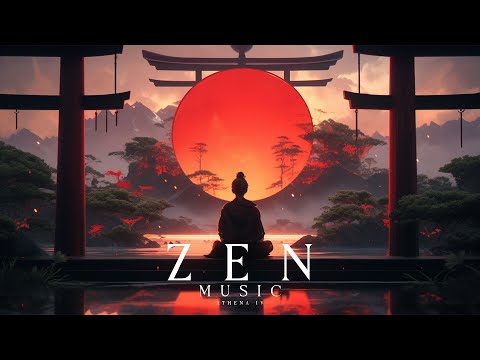 Japanese Zen Music - Japanese Flute Music and Nature Sounds for Healing and Positive Energy