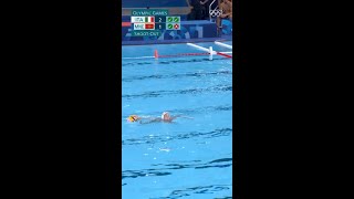 Water polo goalies will do anything and everything to make a save! 🤽 #AQUASingapore2025