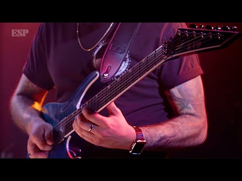 ESP Guitars: LTD Deluxe MH-1000 Black Ocean demo by Rodney Dudum