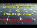 Comparing Monocrystalline and Polycrystalline Panels