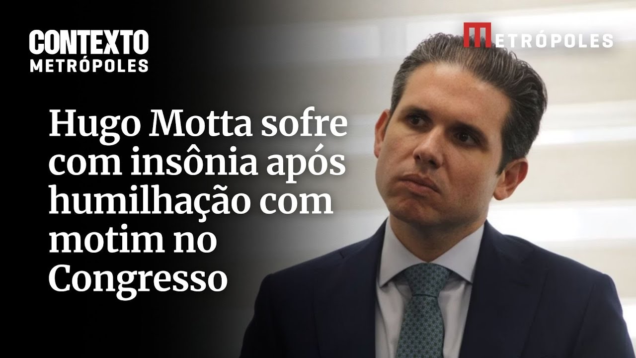 Hugo Motta sofre com insônia após humilhação com motim no Congresso