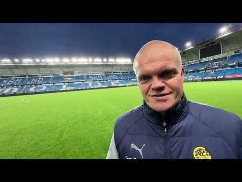 Gaute Helstrup etter kampen i Molde