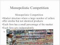 Exploring Market Structures: Perfect Competition to Monopoly