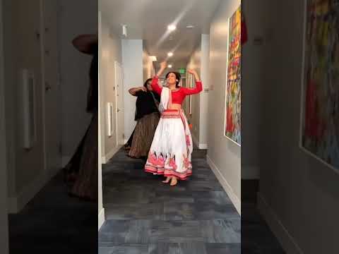 We did garba to the garba 😅😂 #garba #navratri #bfunk