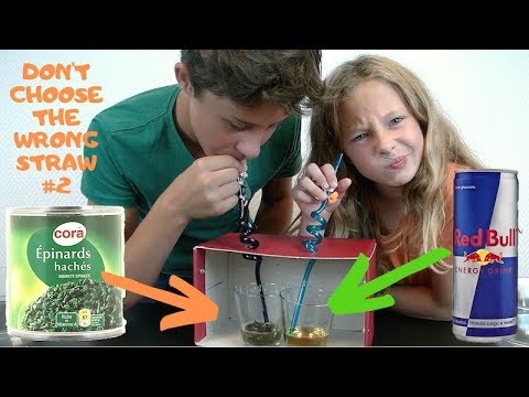 DON'T CHOOSE THE WRONG STRAW CHALLENGE Partie 2