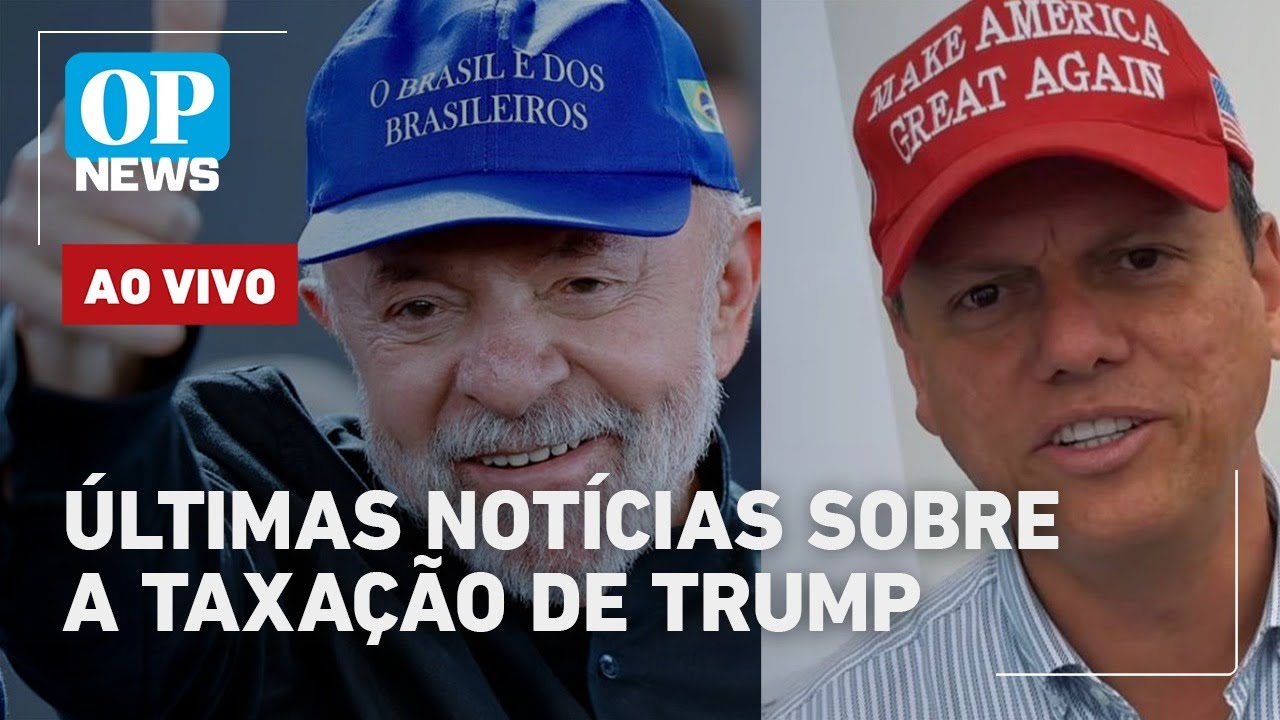 🔴AO VIVO Lula culpa Eduardo por taxação de Trump Tarcísio pede que Bolsonaro vá aos EUA negociar