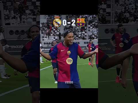 Real Madrid Legends vs Barcelona Legends🥶