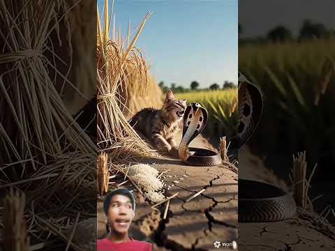 menyerang#catvideos #kitten #kingkobra #youtube #reels #yt #ytshorts
