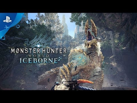 Monster Hunter World: Iceborne - Trailer do Zinogre | PS4