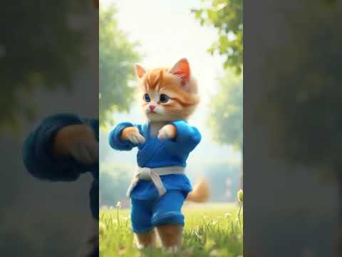 猫の動画サムネイル - AIcatdance#shorts #funny #catdance#kitten#猫#ダンス