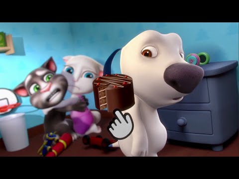 Talking Tom 💯 Tom Biết Nói 💯 Bàn tay giúp đỡ 💯  Phim Hoạt Hình Vui Nhộn Cho Trẻ Em