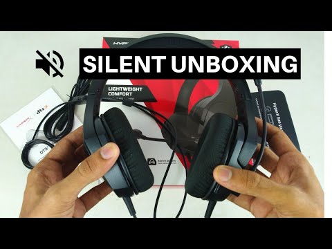 Hyperx Cloud Stinger Core Wired Over Ear Headphones | Silent Unboxing