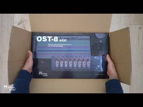 HERITAGE AUDIO OST-8 adat - UNBOXING