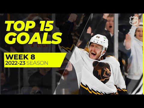 Pastrnak, Hughes, Rantanen | Best Goals from Week 8 | 2022-23 NHL Season