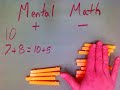 Mental Math and Calculation Strategies