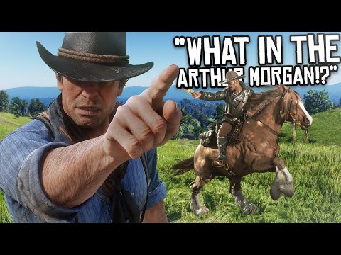 ARTHUR MORGAN MAKES PLAYERS DIE LAUGHING IN RED DEAD ONLINE! (Voice Trolling)