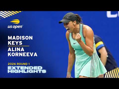 Madison Keys vs. Alina Korneeva Extended Highlights | 2026 US Open Round 1