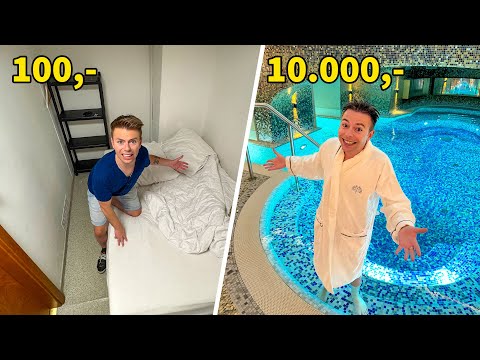 Billigste VS Dyreste overnatning i Polen