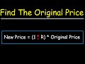 Understanding Discounts and Original Prices