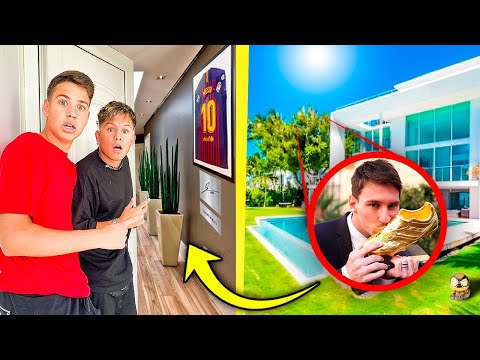 Encuentro Esto En La CASA Donde Vivía MESSI.. *En La GOLDEN HOUSE*