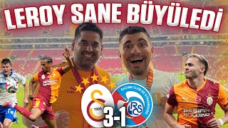 LEROY SANE TARAFTARI ŞOK ETTİ İNANILMAZ ÇALIM 🤯 | Galatasaray 3-1 RC Strasbourg Stad Vlog