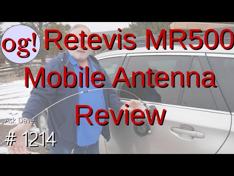 Retevis MR500 Mobile Antenna Review (#1214)