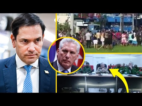 GOLPE DURÍSIMO🚨La dictadura se DERRUMBA ante las PROTESTAS y con TRUMP en el PODER🔥PLAN Marco RUBIO