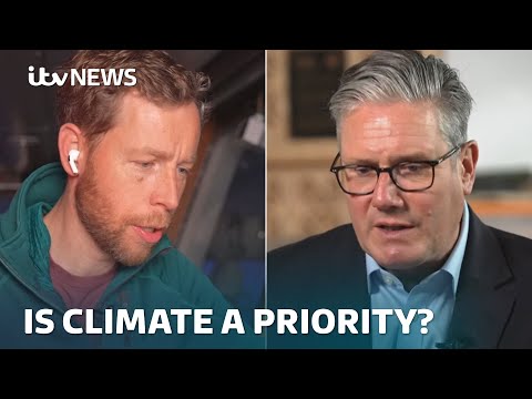 Keir Starmer insists he's talked to Trump about climate change in exclusive interview | ITV News