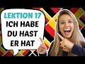 Konjugation des Verbs 'haben'