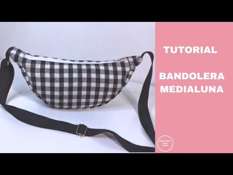 DIY- COMO HACER UNA BANDOLERA /tutorial de bandolera / como hacer riñonera