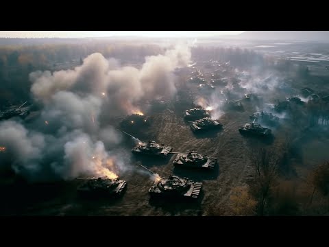 Horrifying Moments! Ukraine Destroys Battalion's Worth of Russian Vehicles For 48 Hours in Avdiivka