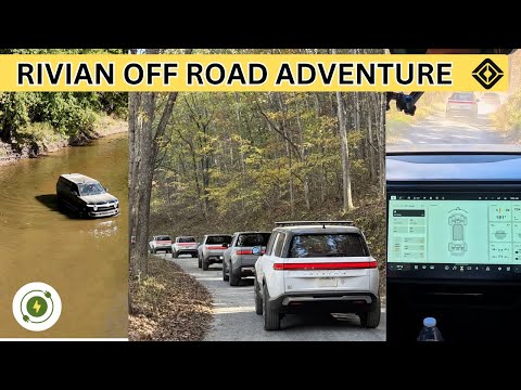 Rivian Truck Off Road Adventure! at Greenridge State Forest