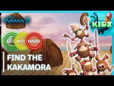 Find the Kakamora Moving Cups Challenge | Level: ALL LEVELS | Moana 2 | Disney Kids