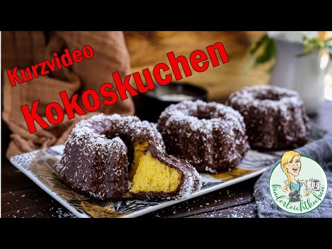 Kurzvideo: Kokoskuchen mit Thermomix und Mini-Gugelhupfform