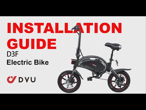 Complete DYU D3F Small Electric Bike Installation Guide | Step-by-Step Tutorial