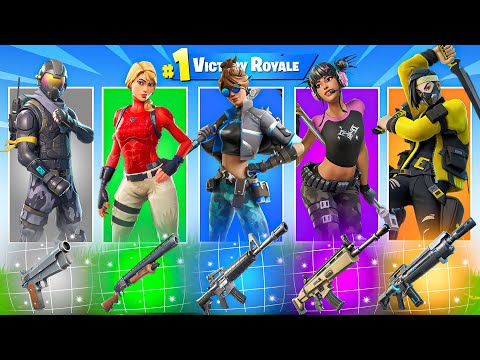 The *RANDOM* SKIN Challenge In Fortnite